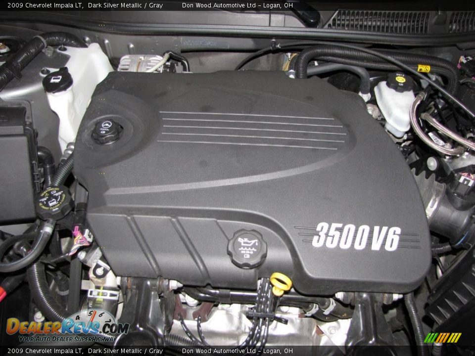 2009 Chevrolet Impala LT Dark Silver Metallic / Gray Photo #18