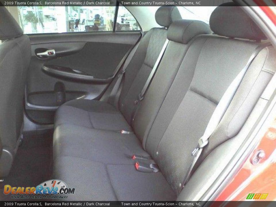 2009 Toyota Corolla S Barcelona Red Metallic / Dark Charcoal Photo #7