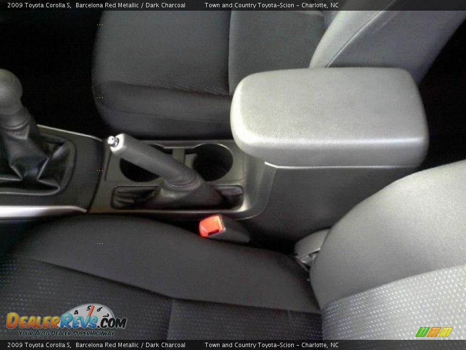 2009 Toyota Corolla S Barcelona Red Metallic / Dark Charcoal Photo #13