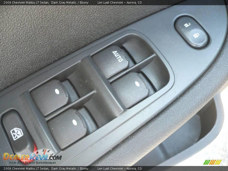 2009 Chevrolet Malibu LT Sedan Dark Gray Metallic / Ebony Photo #8