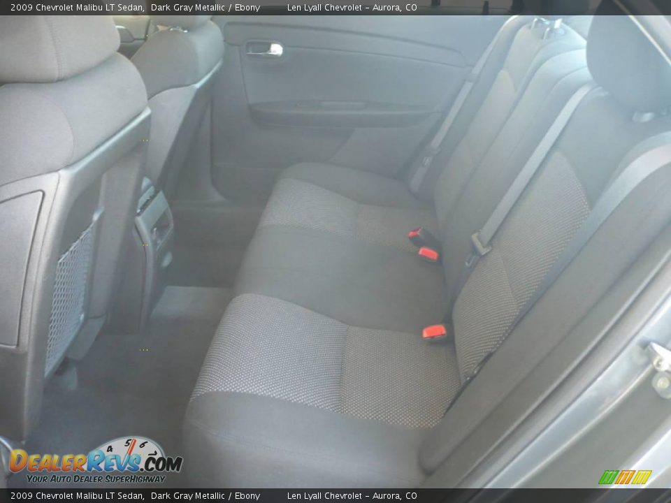 2009 Chevrolet Malibu LT Sedan Dark Gray Metallic / Ebony Photo #10