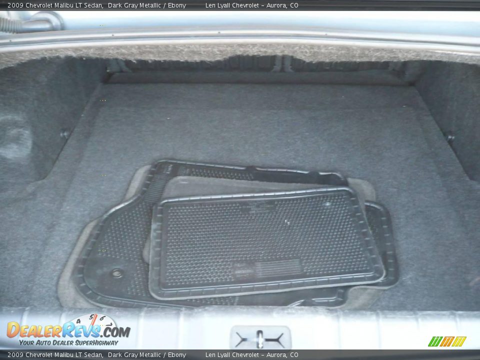 2009 Chevrolet Malibu LT Sedan Dark Gray Metallic / Ebony Photo #11