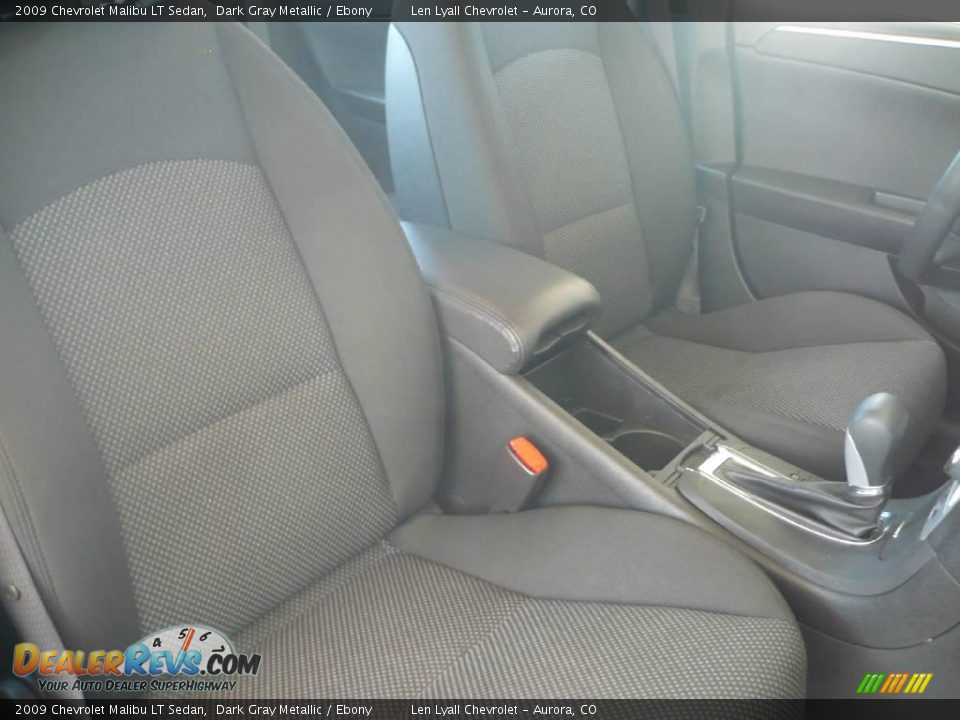 2009 Chevrolet Malibu LT Sedan Dark Gray Metallic / Ebony Photo #14