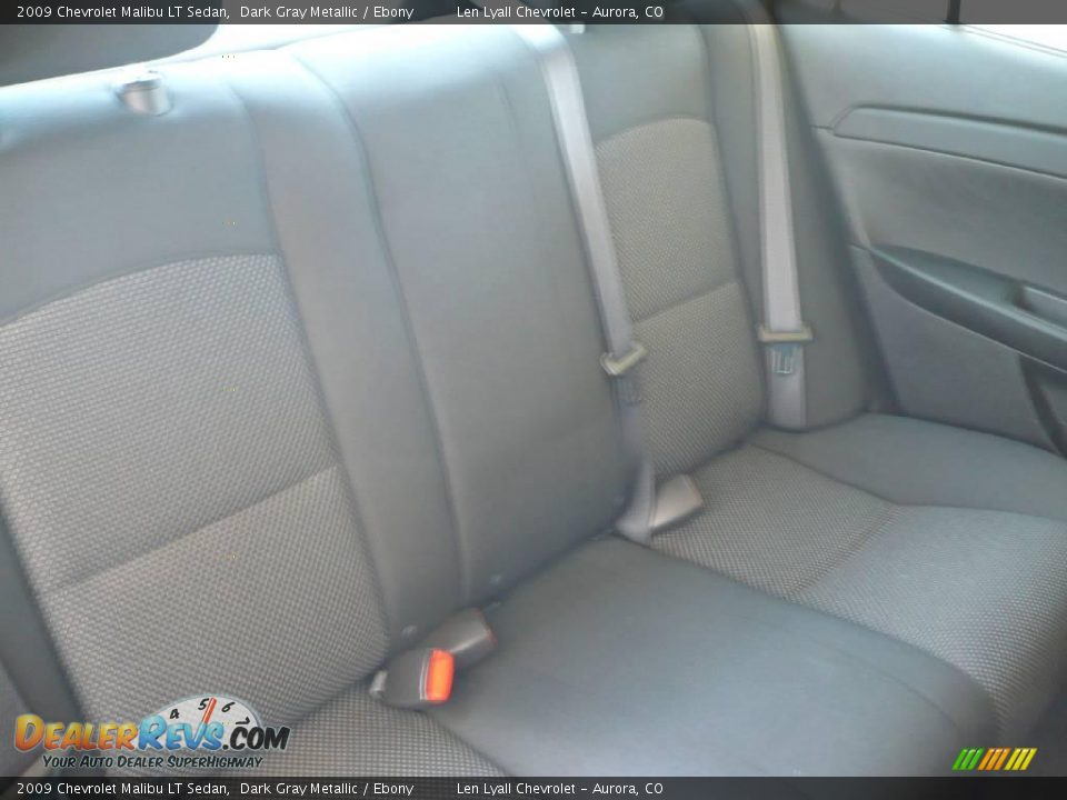 2009 Chevrolet Malibu LT Sedan Dark Gray Metallic / Ebony Photo #15