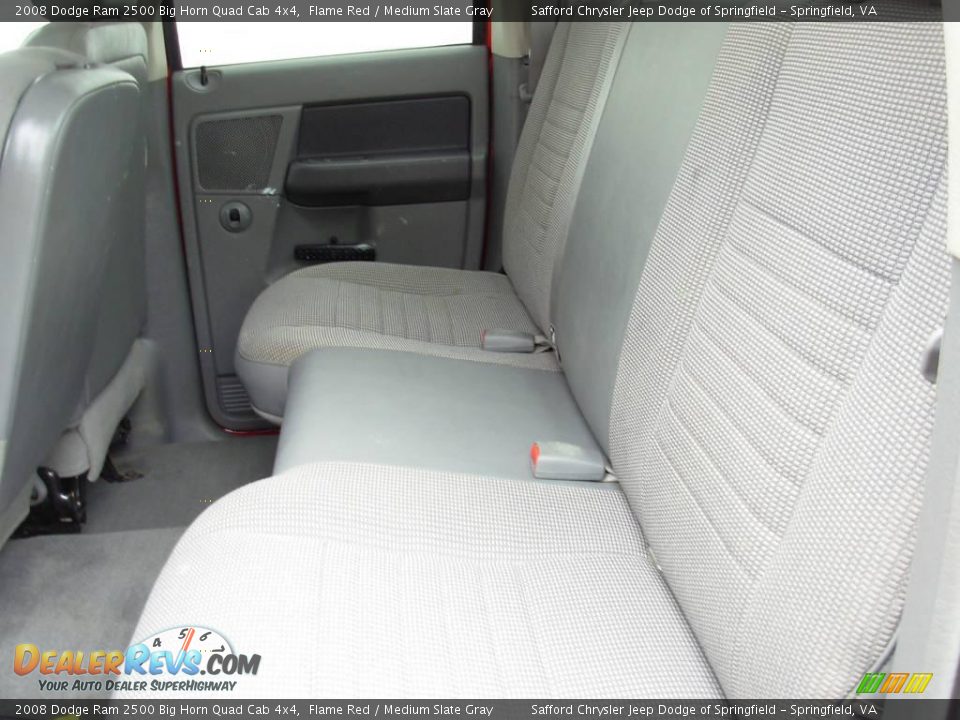 2008 Dodge Ram 2500 Big Horn Quad Cab 4x4 Flame Red / Medium Slate Gray Photo #20
