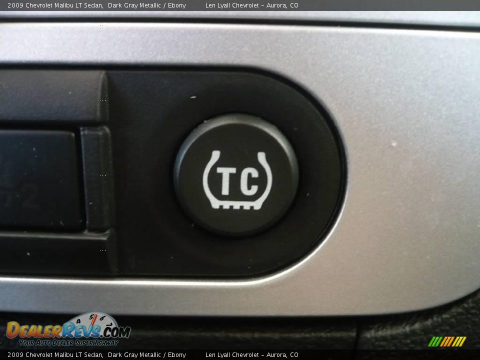 2009 Chevrolet Malibu LT Sedan Dark Gray Metallic / Ebony Photo #27