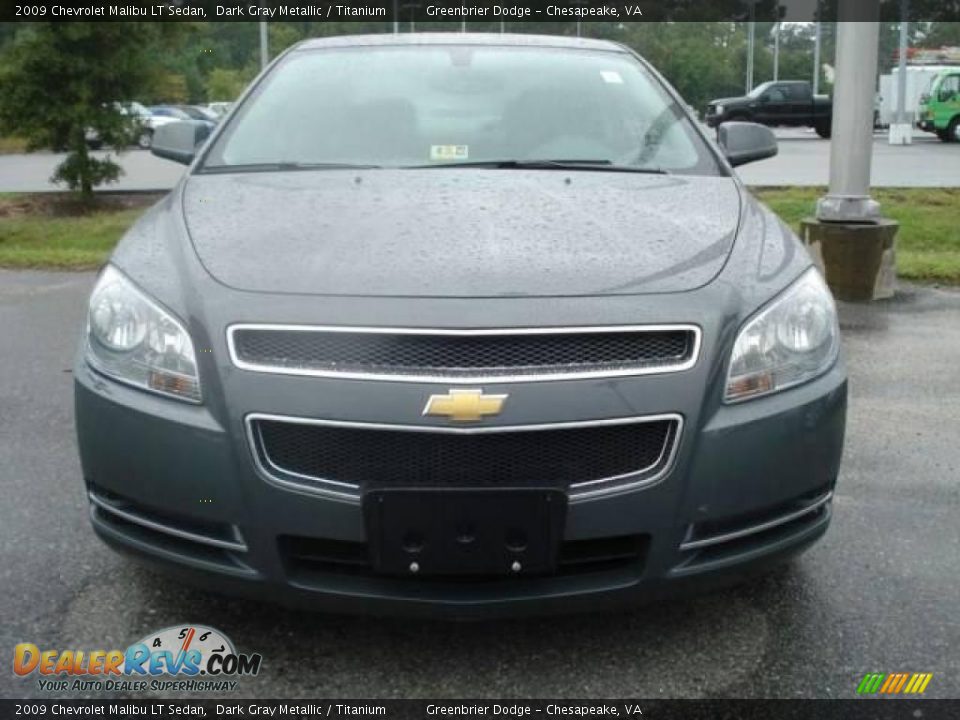 2009 Chevrolet Malibu LT Sedan Dark Gray Metallic / Titanium Photo #6