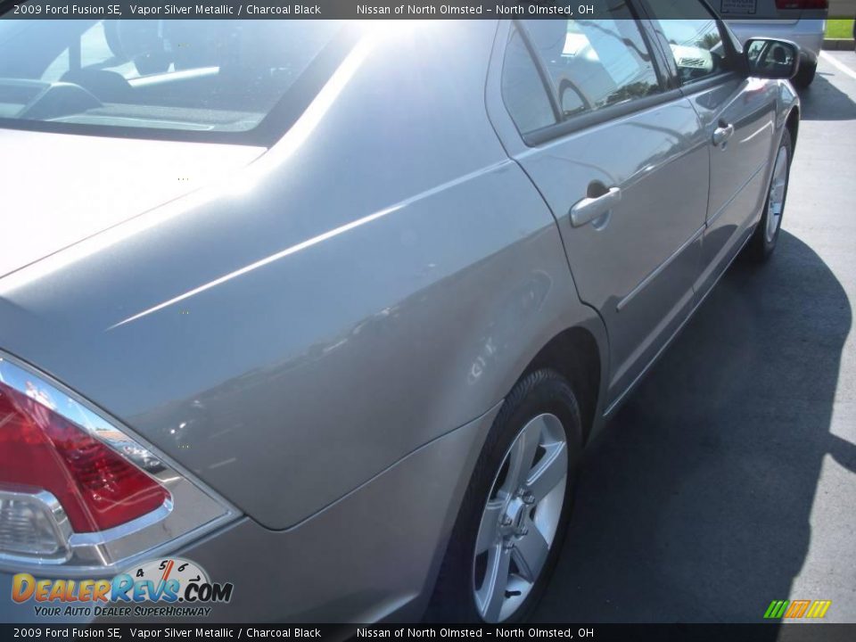 2009 Ford Fusion SE Vapor Silver Metallic / Charcoal Black Photo #6