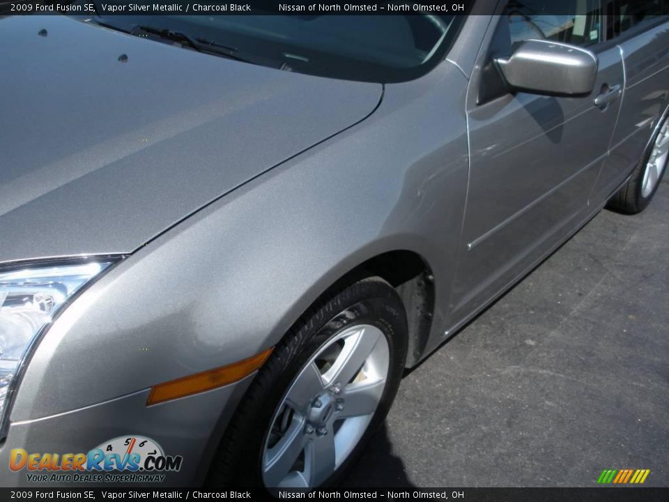 2009 Ford Fusion SE Vapor Silver Metallic / Charcoal Black Photo #10