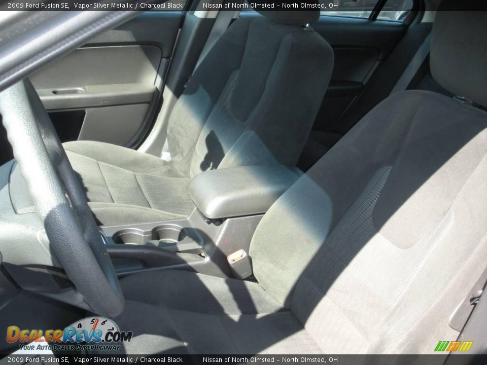 2009 Ford Fusion SE Vapor Silver Metallic / Charcoal Black Photo #14