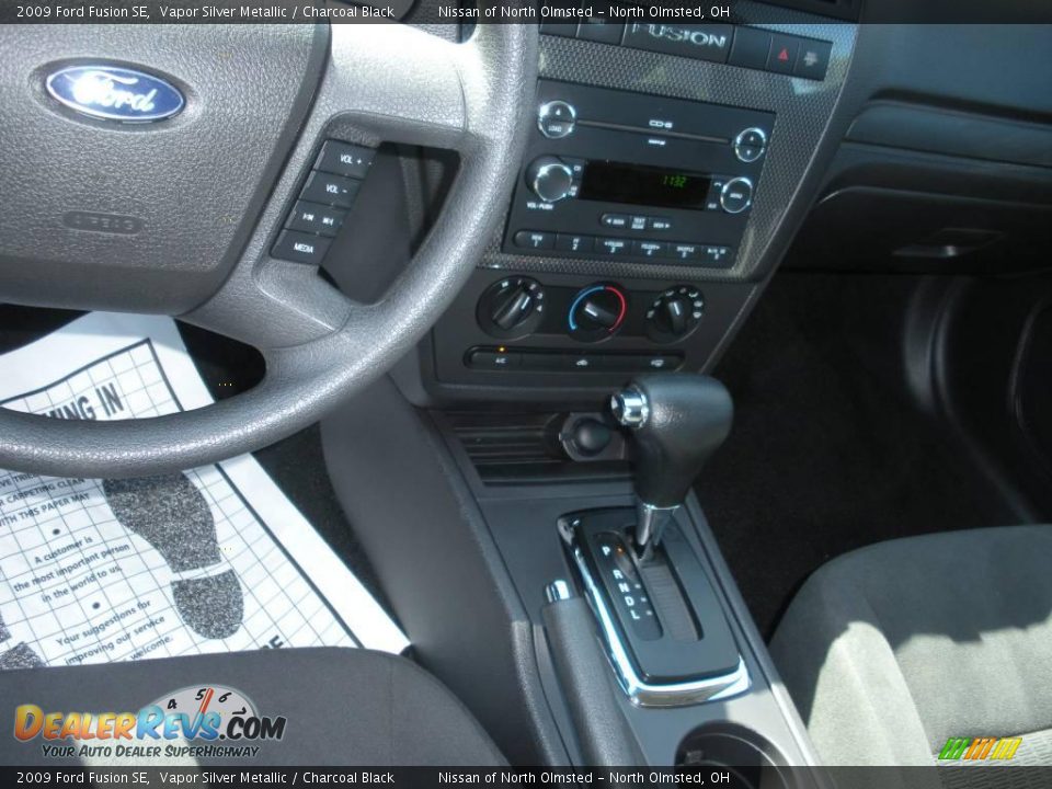 2009 Ford Fusion SE Vapor Silver Metallic / Charcoal Black Photo #15