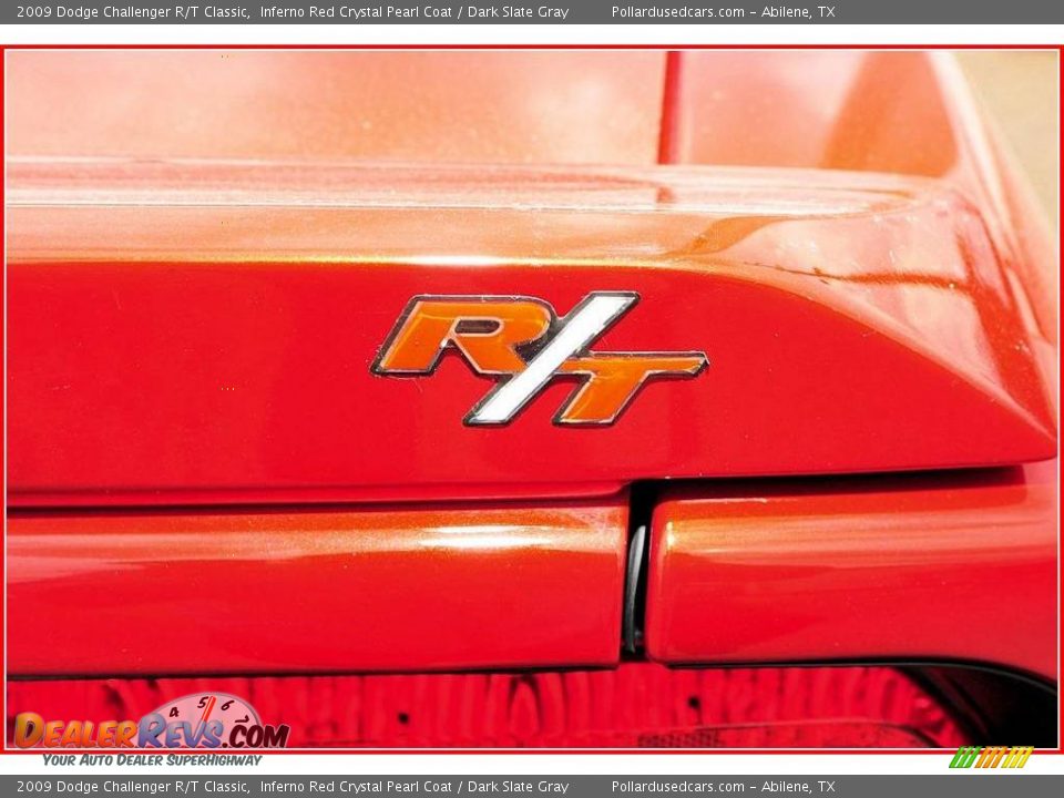 2009 Dodge Challenger R/T Classic Inferno Red Crystal Pearl Coat / Dark Slate Gray Photo #5