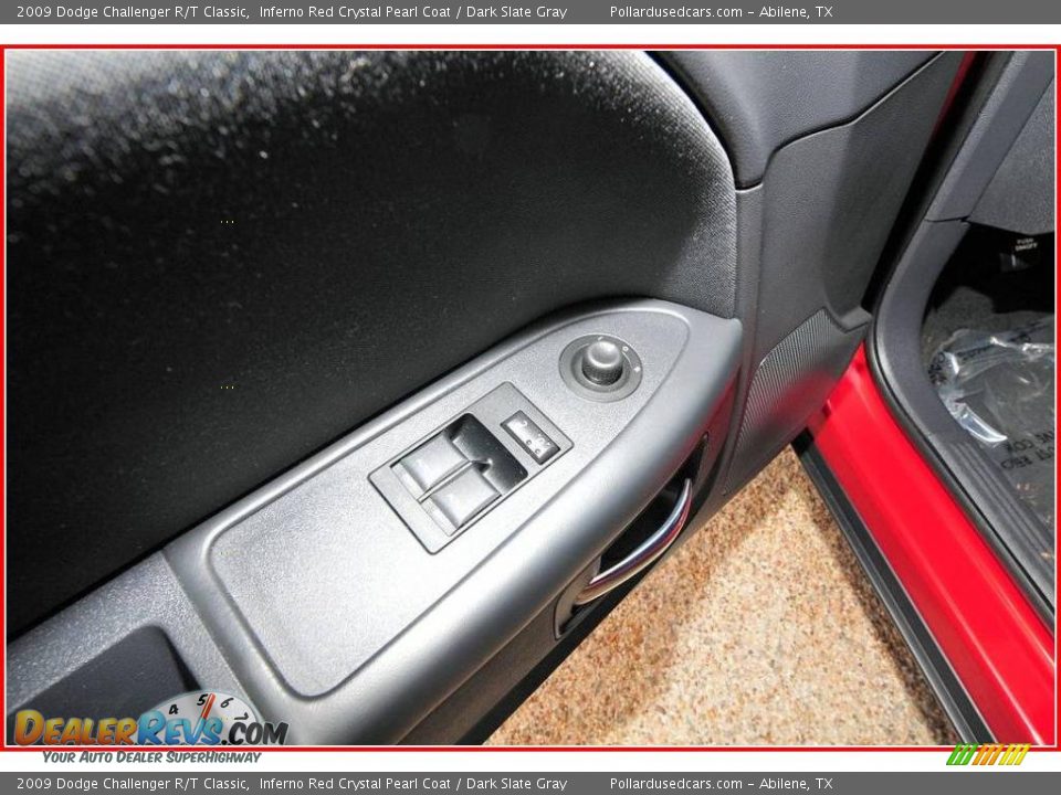 2009 Dodge Challenger R/T Classic Inferno Red Crystal Pearl Coat / Dark Slate Gray Photo #15