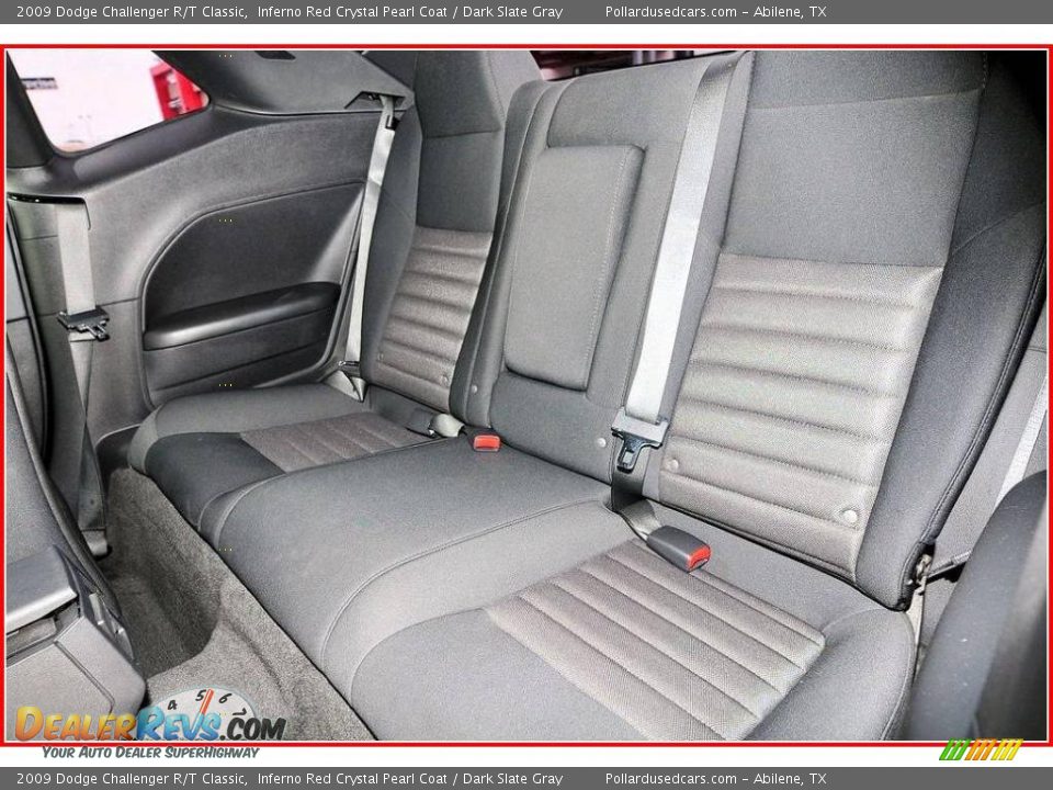 2009 Dodge Challenger R/T Classic Inferno Red Crystal Pearl Coat / Dark Slate Gray Photo #17
