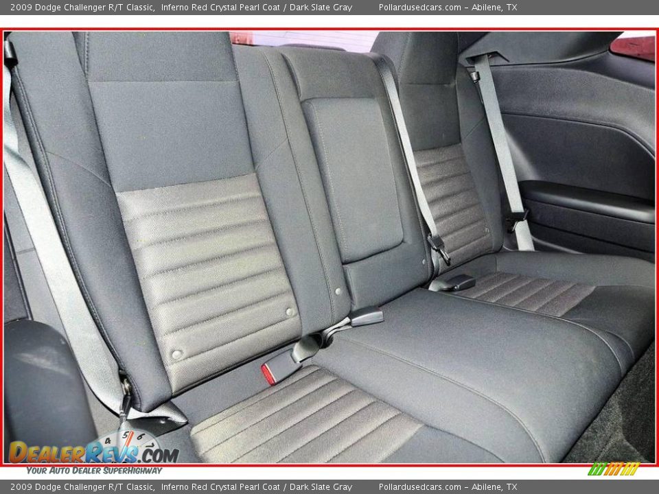2009 Dodge Challenger R/T Classic Inferno Red Crystal Pearl Coat / Dark Slate Gray Photo #18