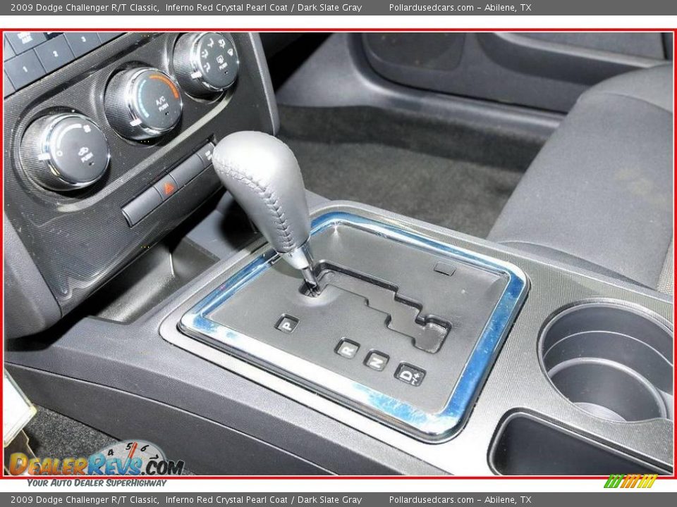 2009 Dodge Challenger R/T Classic Inferno Red Crystal Pearl Coat / Dark Slate Gray Photo #23