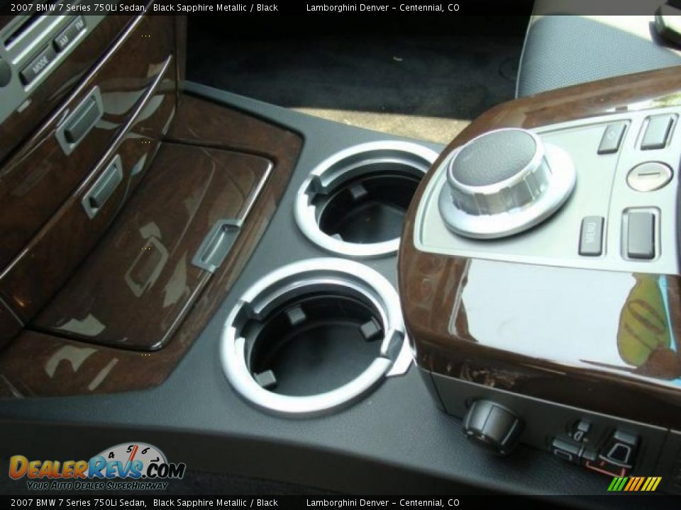 2007 BMW 7 Series 750Li Sedan Black Sapphire Metallic / Black Photo #19