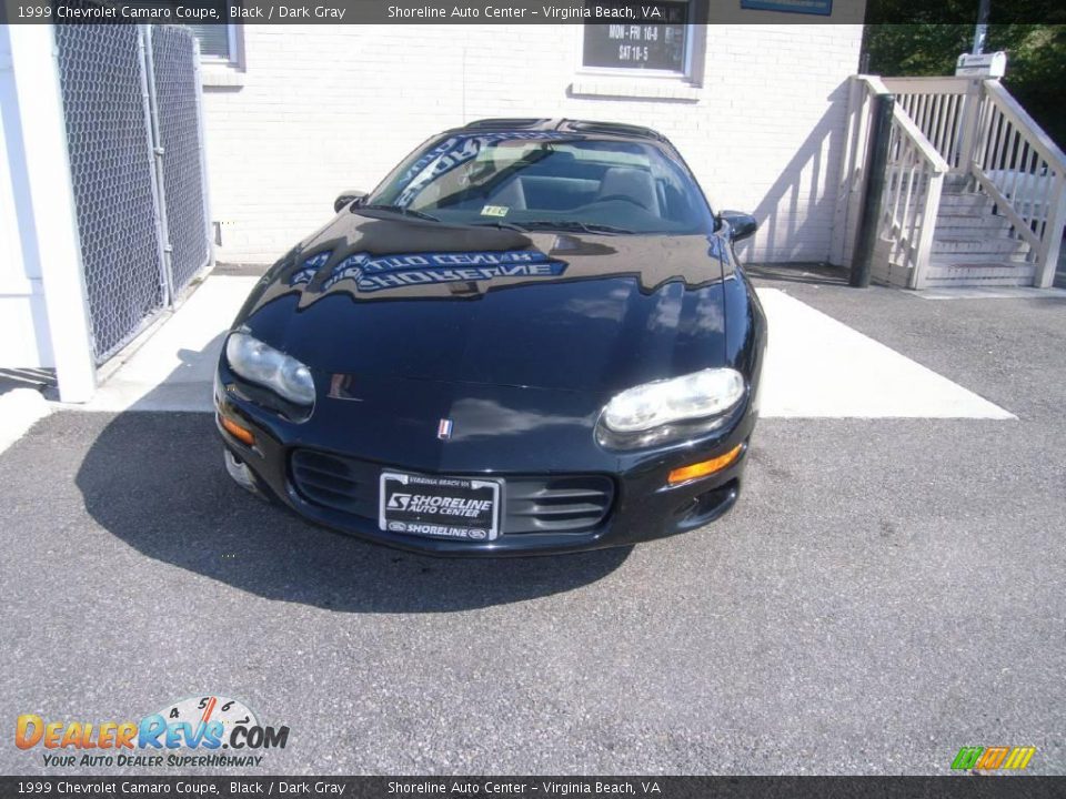 1999 Chevrolet Camaro Coupe Black / Dark Gray Photo #1