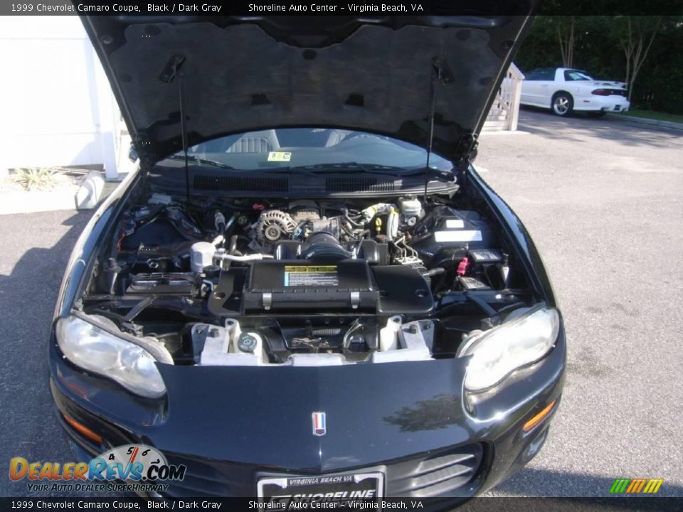 1999 Chevrolet Camaro Coupe Black / Dark Gray Photo #8