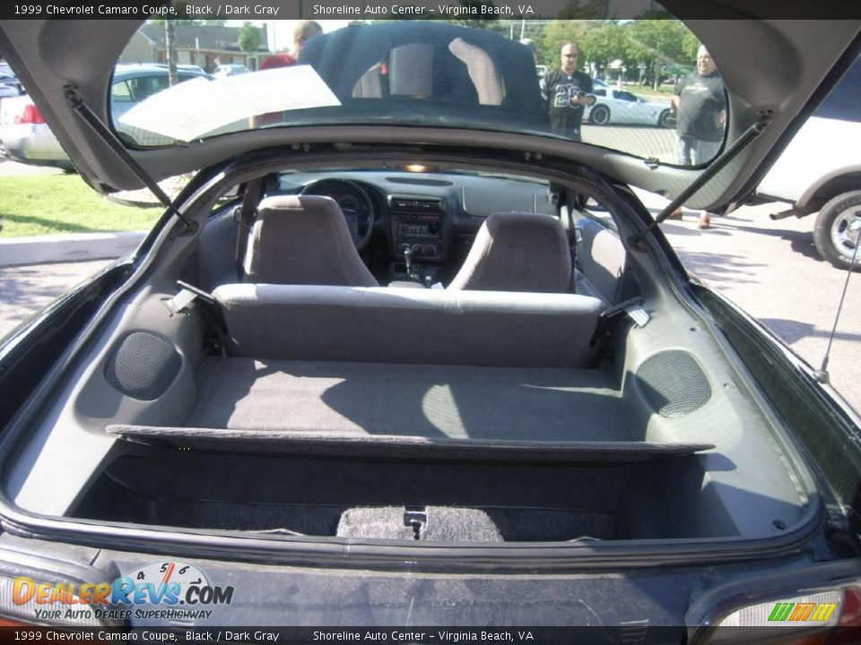 1999 Chevrolet Camaro Coupe Black / Dark Gray Photo #9