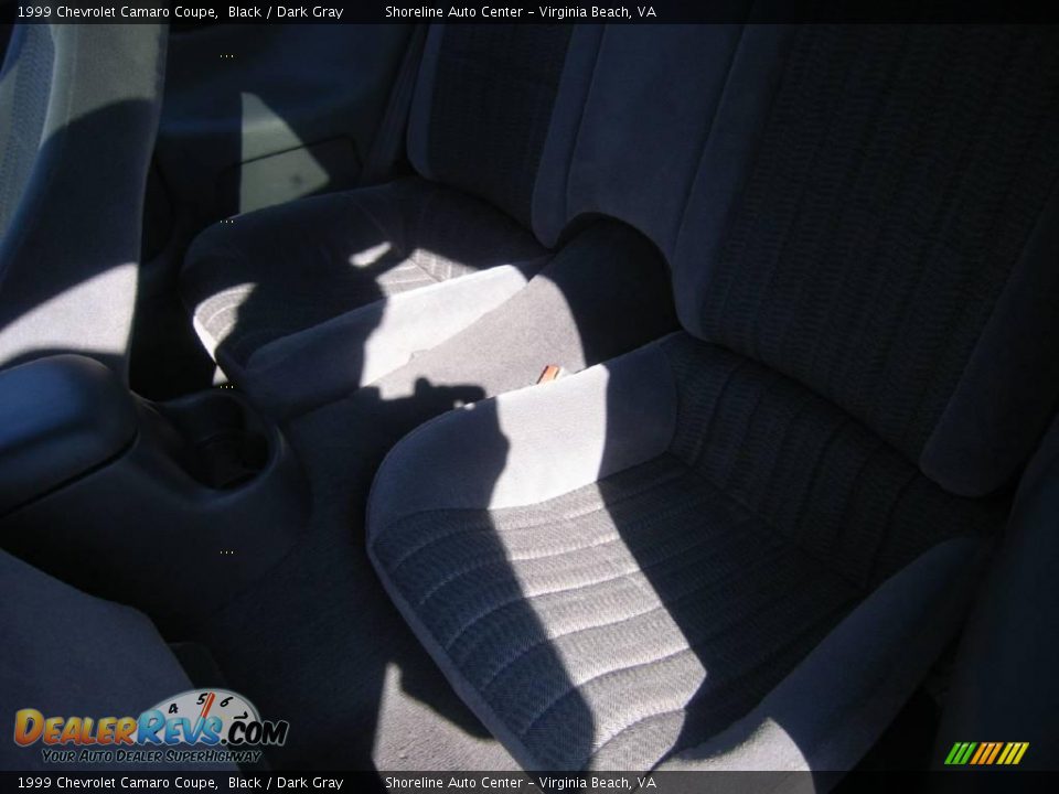 1999 Chevrolet Camaro Coupe Black / Dark Gray Photo #14