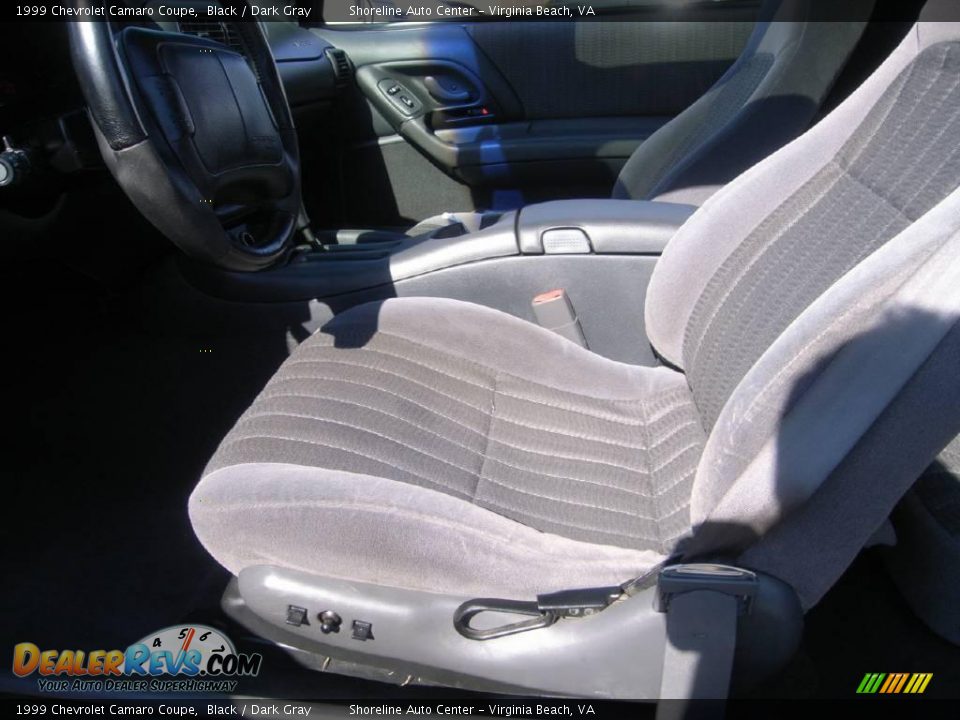 1999 Chevrolet Camaro Coupe Black / Dark Gray Photo #15