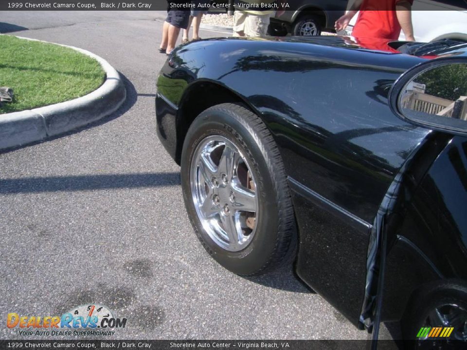 1999 Chevrolet Camaro Coupe Black / Dark Gray Photo #17