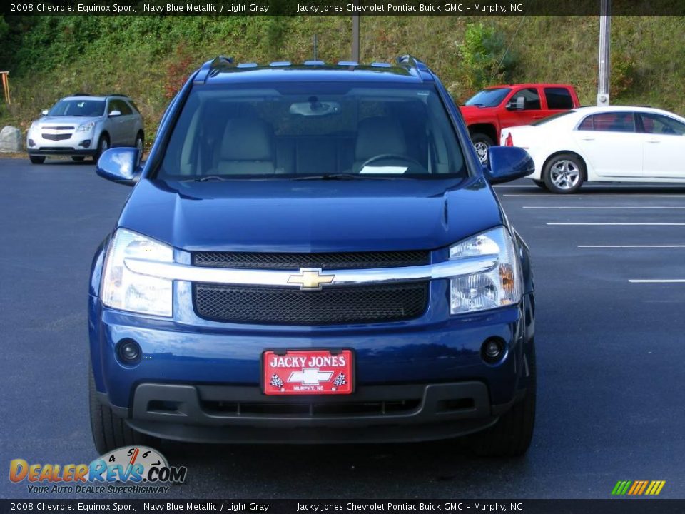 2008 Chevrolet Equinox Sport Navy Blue Metallic / Light Gray Photo #3