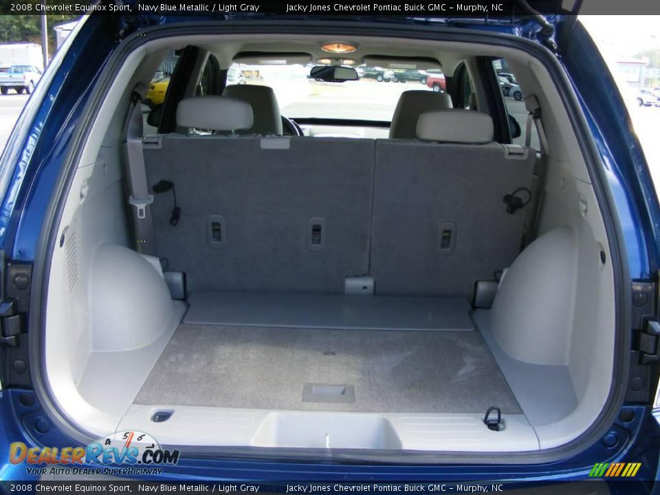 2008 Chevrolet Equinox Sport Navy Blue Metallic / Light Gray Photo #9