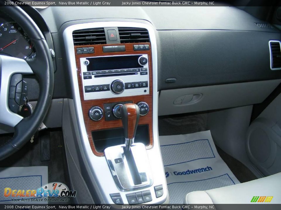 2008 Chevrolet Equinox Sport Navy Blue Metallic / Light Gray Photo #15