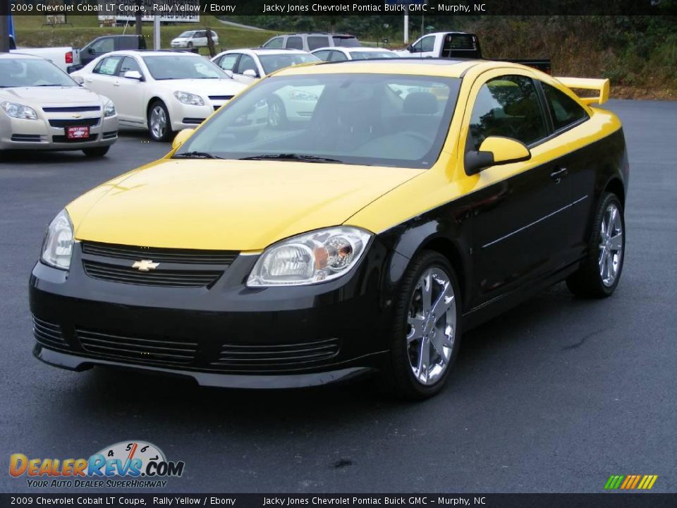 2009 Chevrolet Cobalt LT Coupe Rally Yellow / Ebony Photo #4