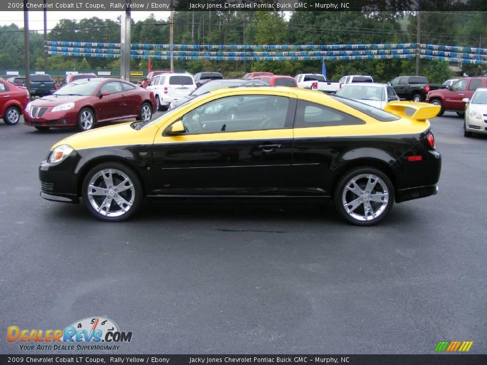 2009 Chevrolet Cobalt LT Coupe Rally Yellow / Ebony Photo #5