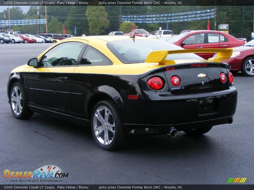 2009 Chevrolet Cobalt LT Coupe Rally Yellow / Ebony Photo #7