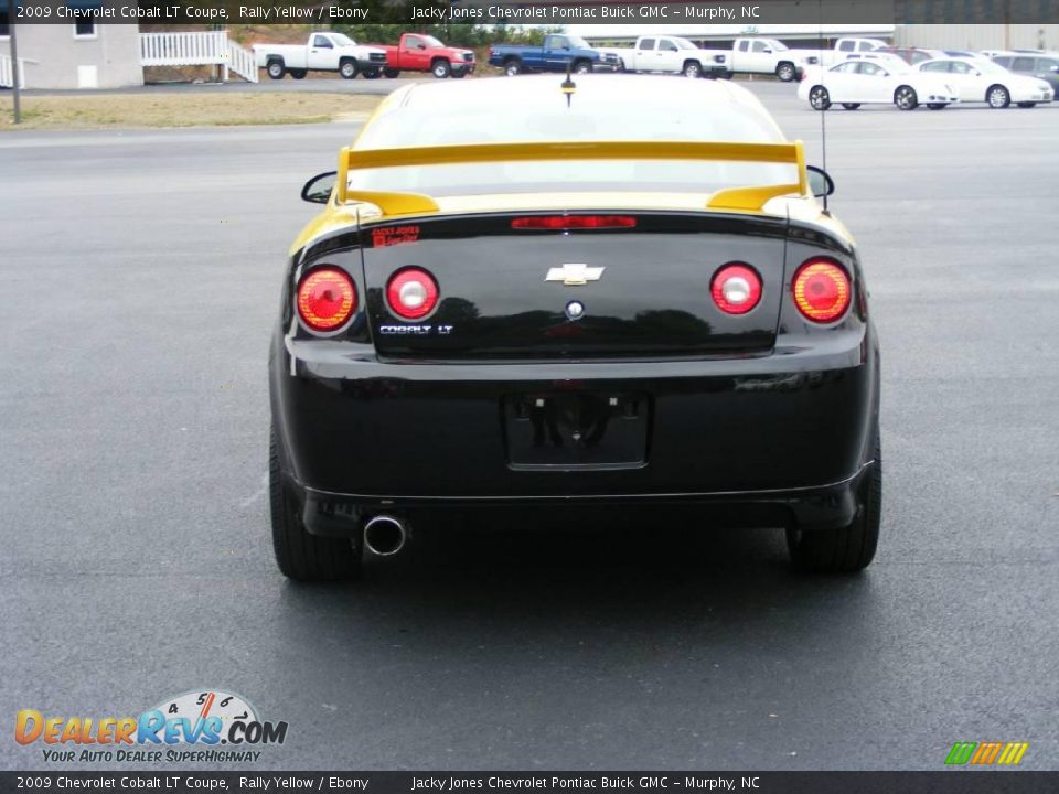 2009 Chevrolet Cobalt LT Coupe Rally Yellow / Ebony Photo #8