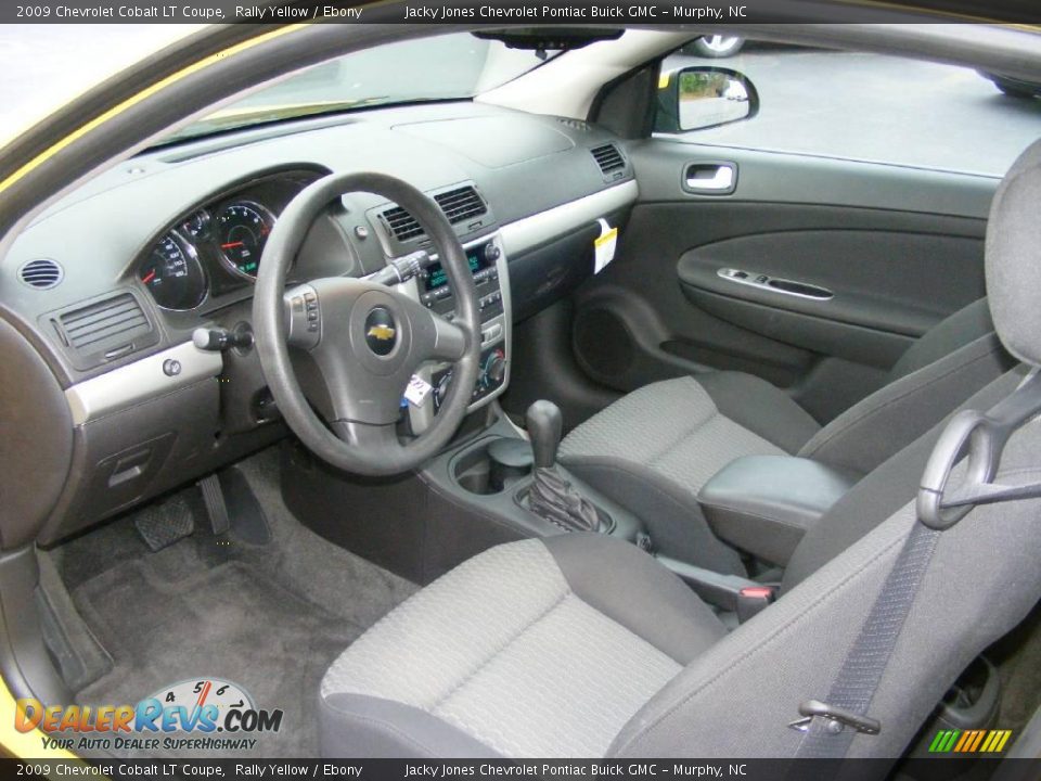 2009 Chevrolet Cobalt LT Coupe Rally Yellow / Ebony Photo #9