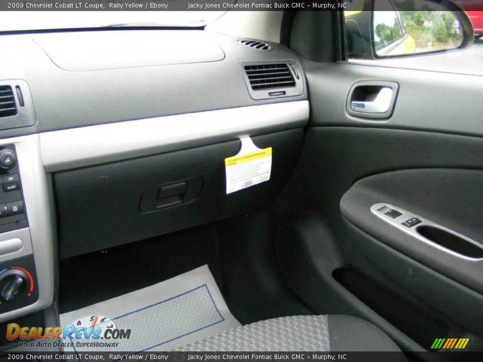 2009 Chevrolet Cobalt LT Coupe Rally Yellow / Ebony Photo #14