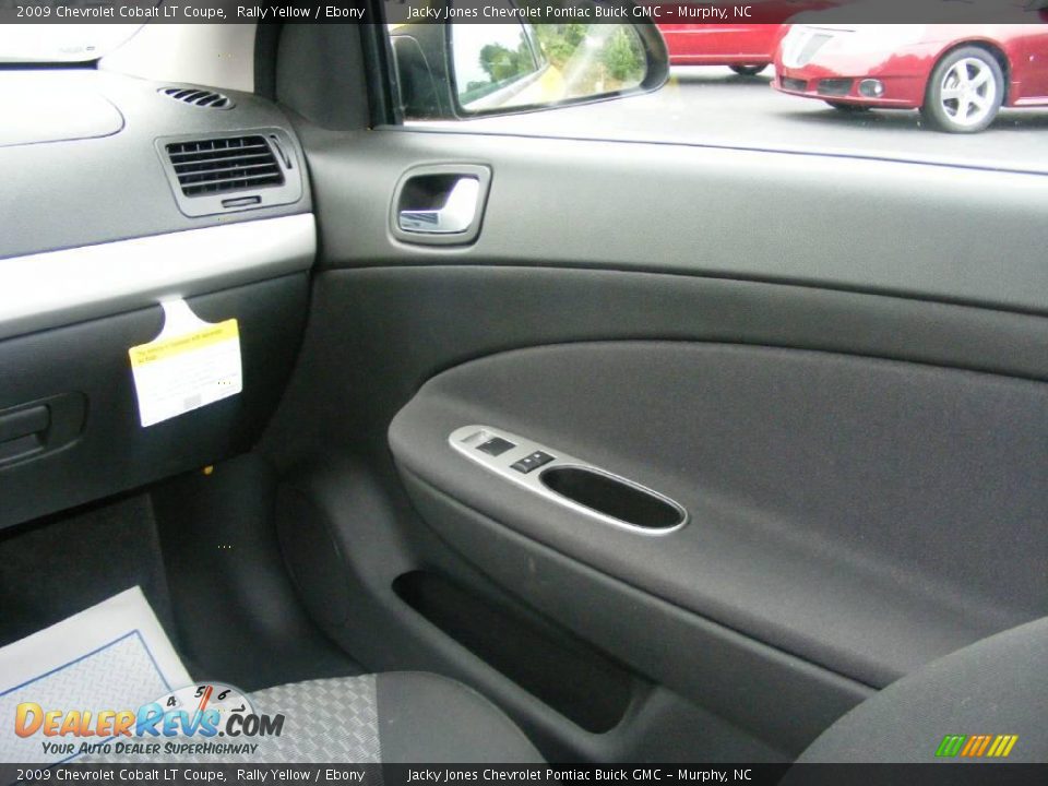 2009 Chevrolet Cobalt LT Coupe Rally Yellow / Ebony Photo #15