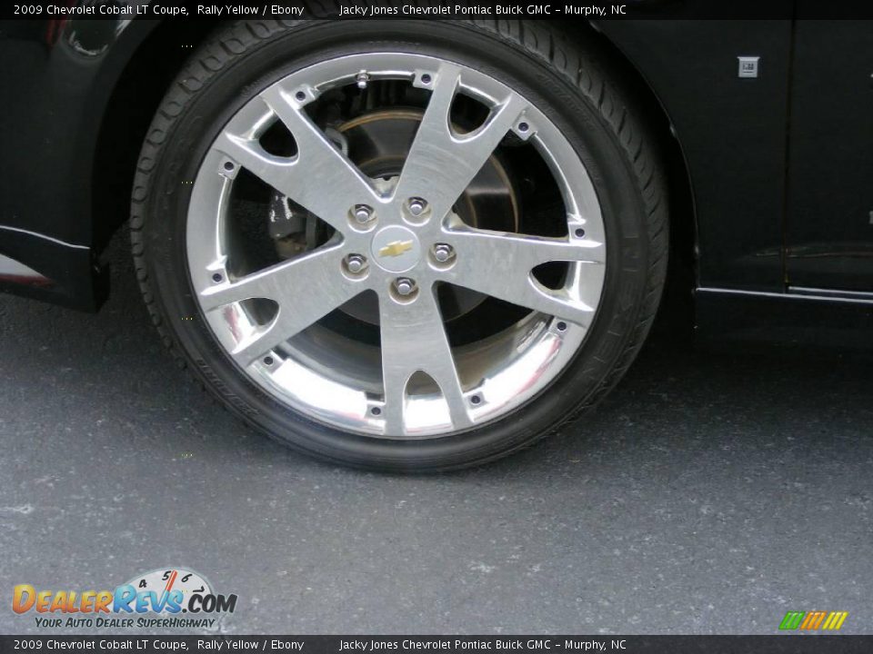 2009 Chevrolet Cobalt LT Coupe Rally Yellow / Ebony Photo #19