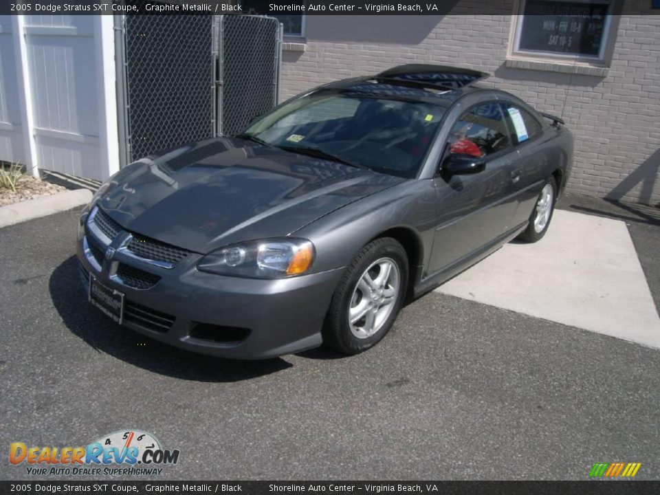 2005 Dodge Stratus SXT Coupe Graphite Metallic / Black Photo #2