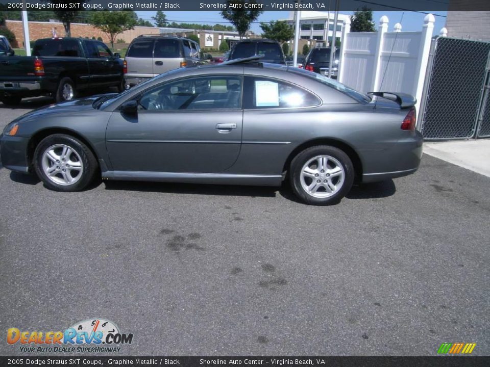 2005 Dodge Stratus SXT Coupe Graphite Metallic / Black Photo #3