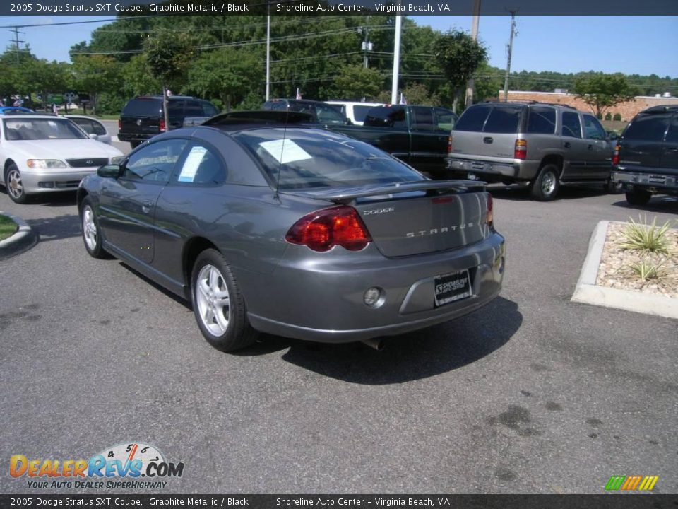 2005 Dodge Stratus SXT Coupe Graphite Metallic / Black Photo #4