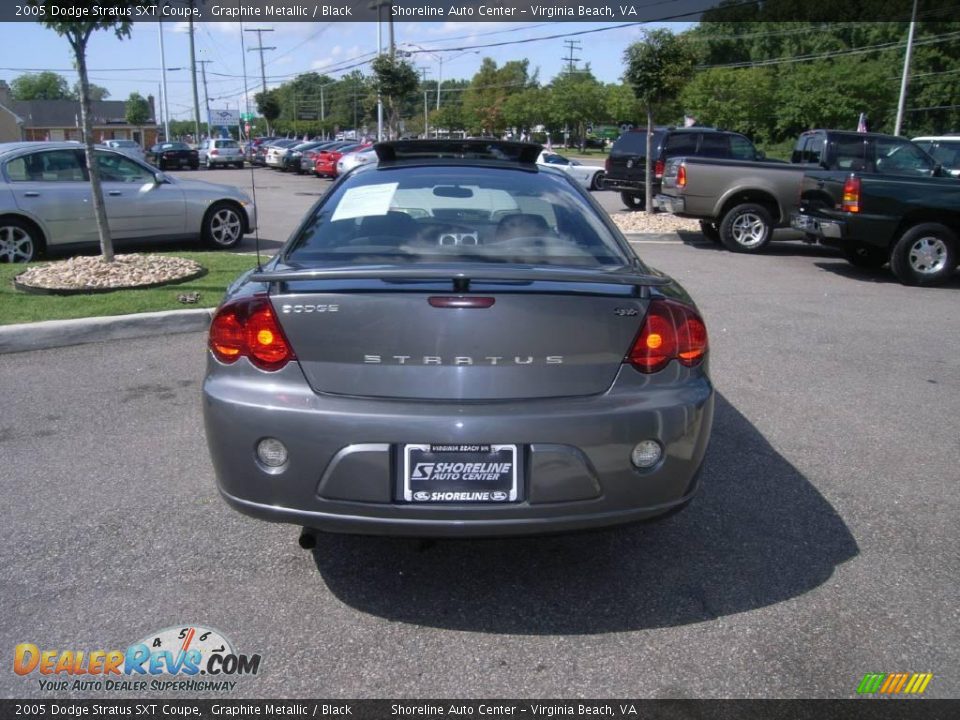 2005 Dodge Stratus SXT Coupe Graphite Metallic / Black Photo #5