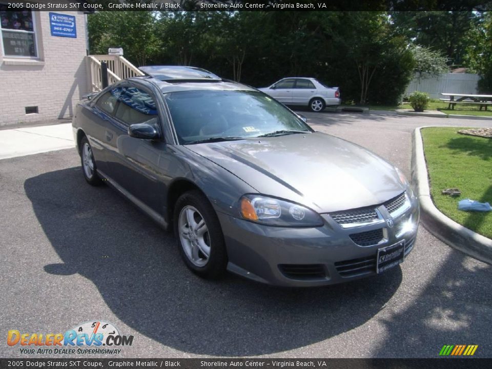 2005 Dodge Stratus SXT Coupe Graphite Metallic / Black Photo #8