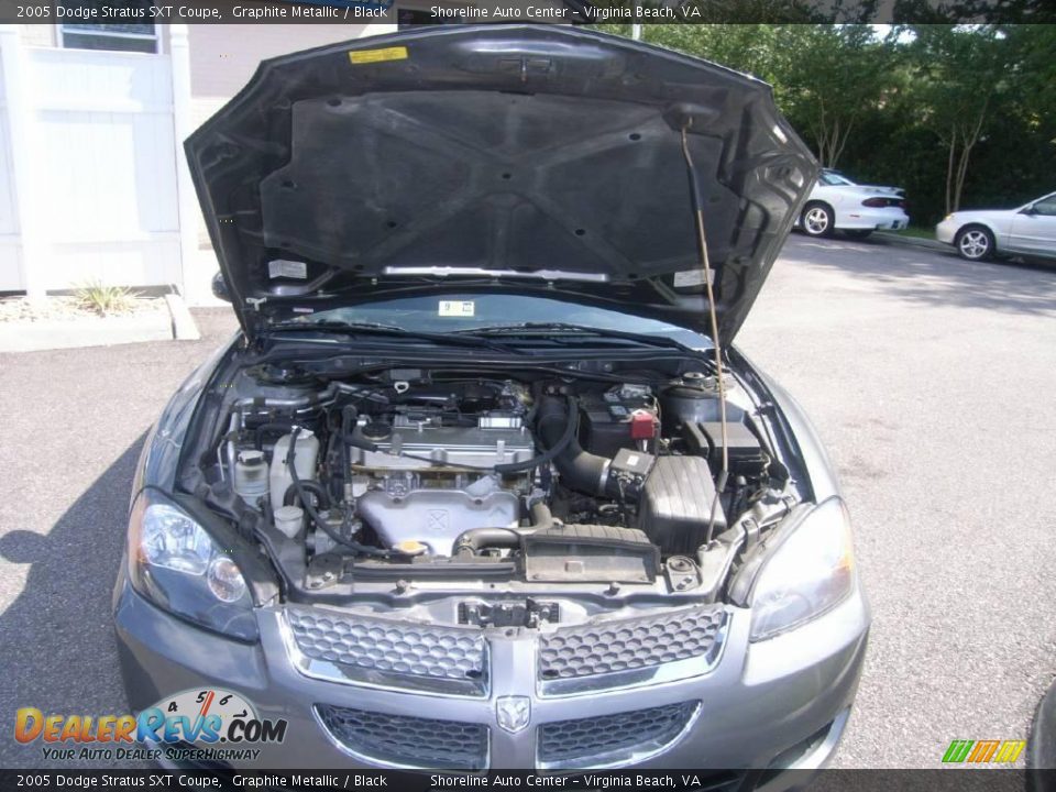2005 Dodge Stratus SXT Coupe Graphite Metallic / Black Photo #10