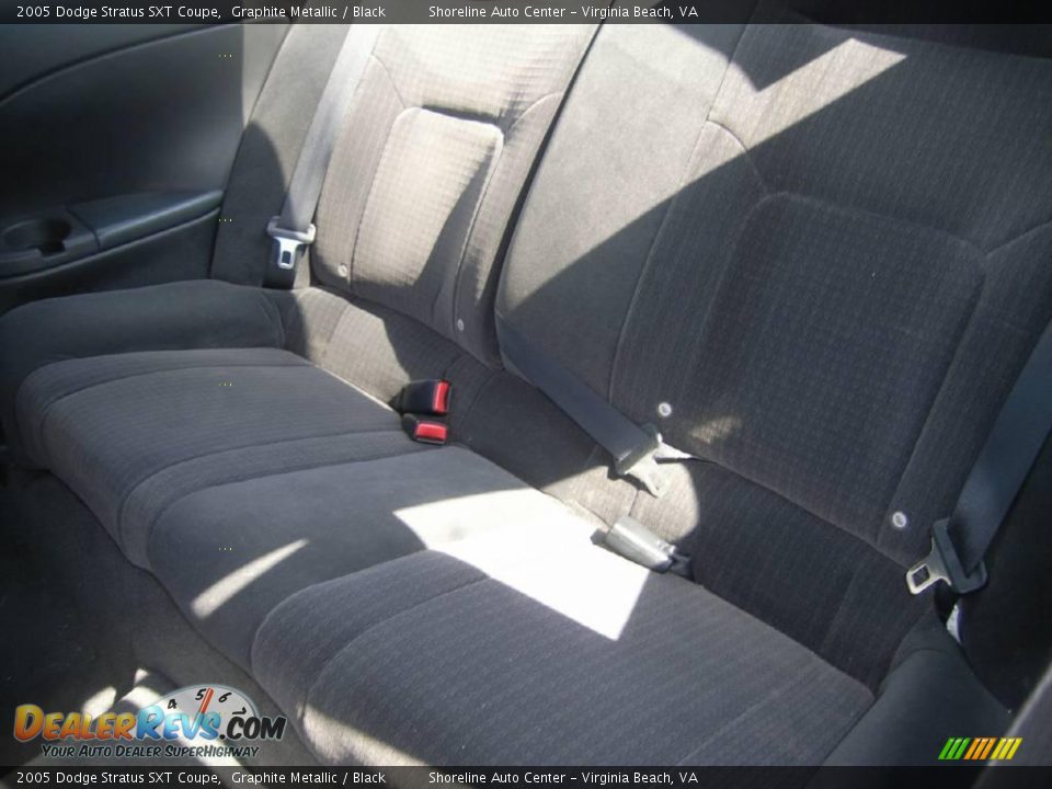 2005 Dodge Stratus SXT Coupe Graphite Metallic / Black Photo #13