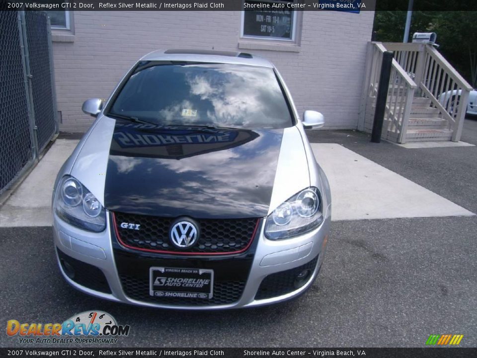2007 Volkswagen GTI 2 Door Reflex Silver Metallic / Interlagos Plaid Cloth Photo #1