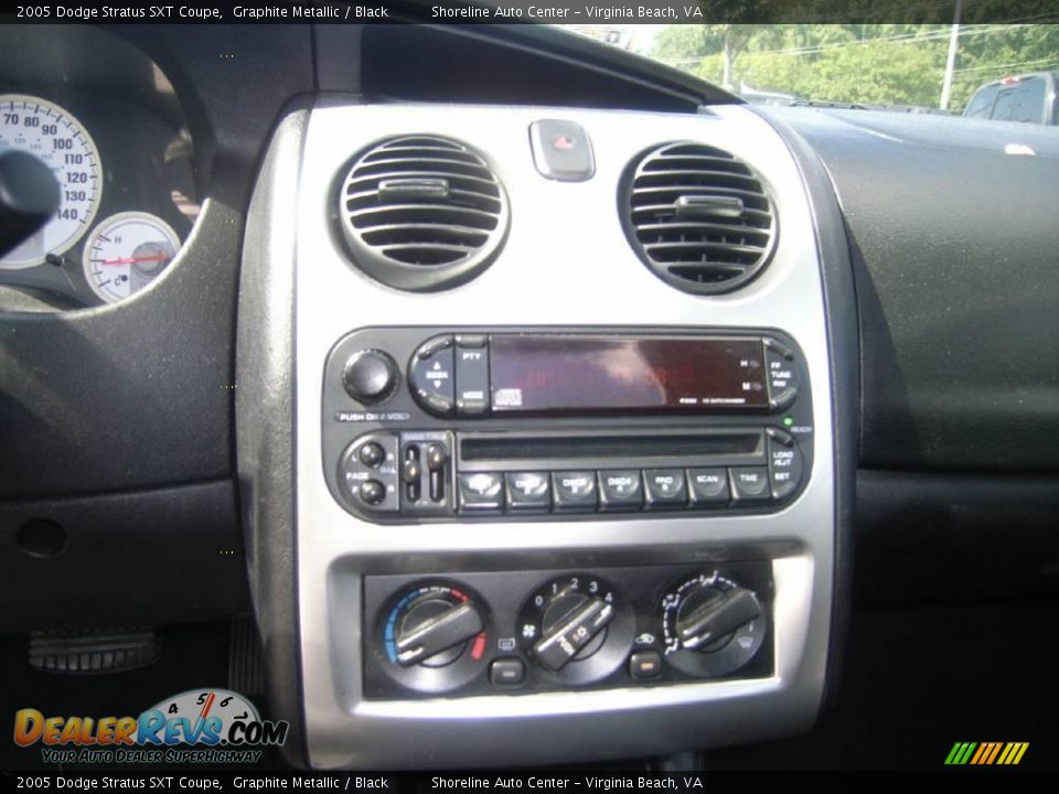 2005 Dodge Stratus SXT Coupe Graphite Metallic / Black Photo #16