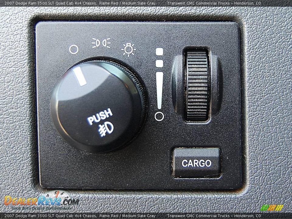 2007 Dodge Ram 3500 SLT Quad Cab 4x4 Chassis Flame Red / Medium Slate Gray Photo #26