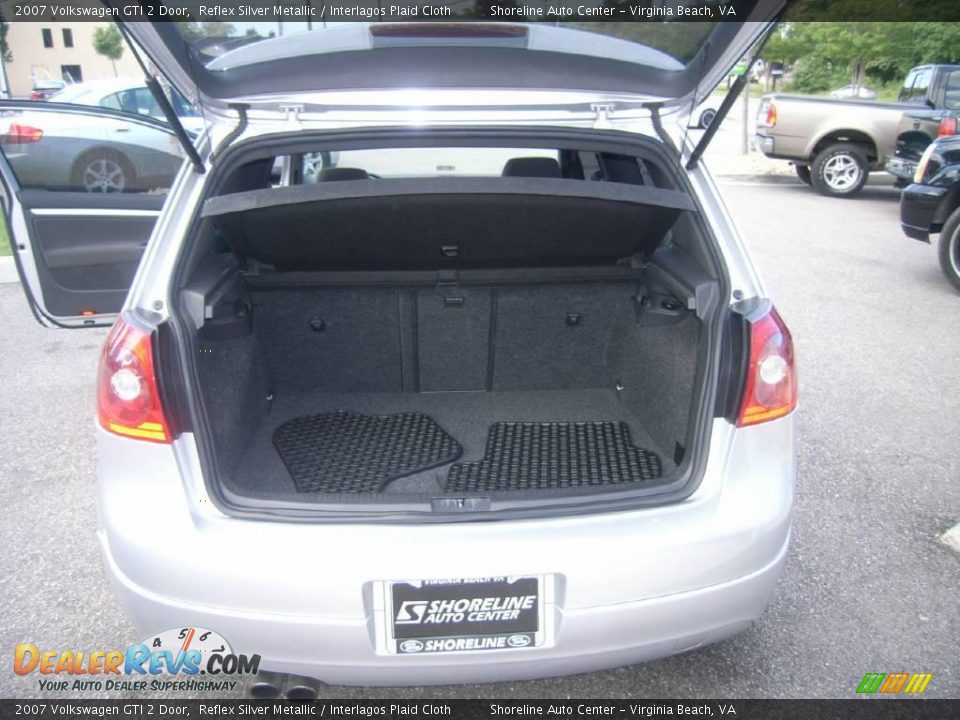 2007 Volkswagen GTI 2 Door Reflex Silver Metallic / Interlagos Plaid Cloth Photo #10