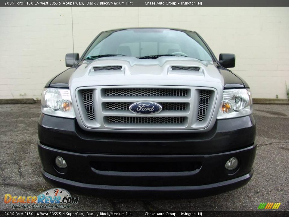 2006 Ford F150 LA West BOSS 5.4 SuperCab Black / Black/Medium Flint Photo #4